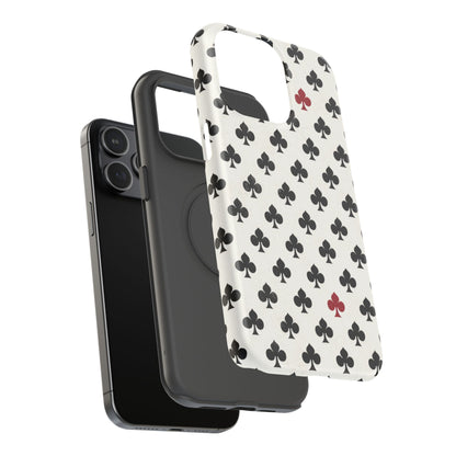 Impact-Resistant Phone Case- Playing Cards