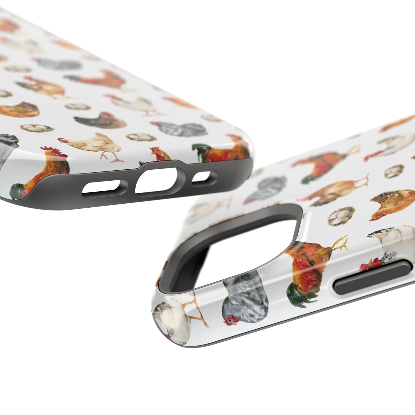 Impact-Resistant Phone Case - Chicken Love