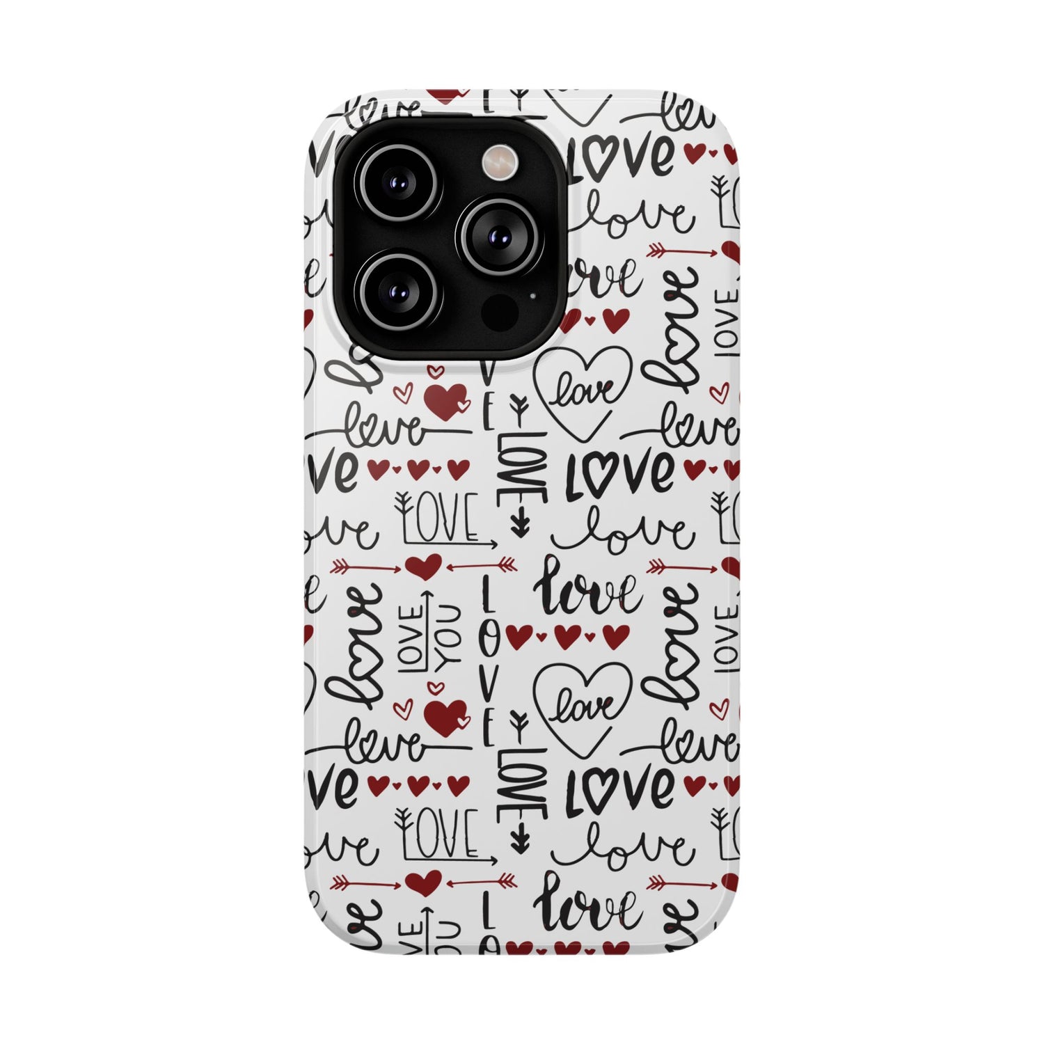 Impact-Resistant Cases-Valentine's Day Love