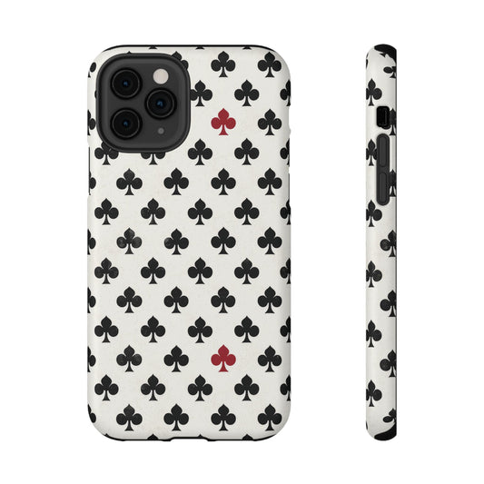 Impact-Resistant Phone Case- Playing Cards