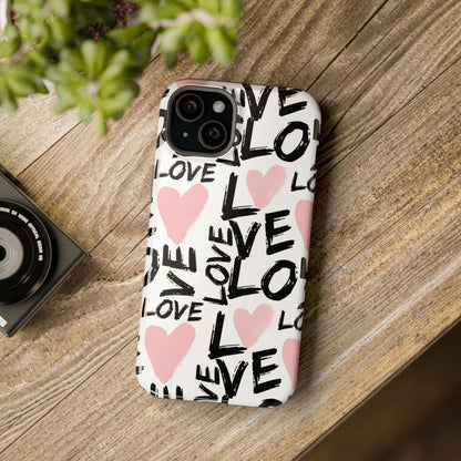 Impact-Resistant Phone Case - Valentine Love