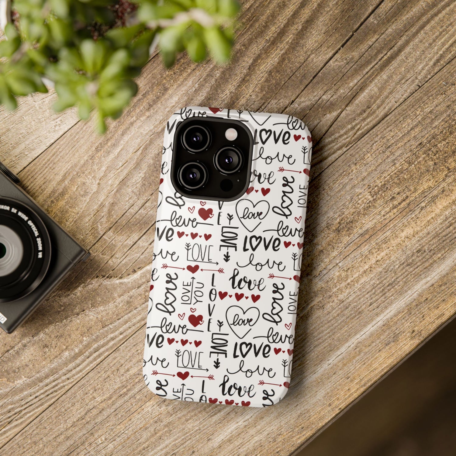 Impact-Resistant Cases-Valentine's Day Love