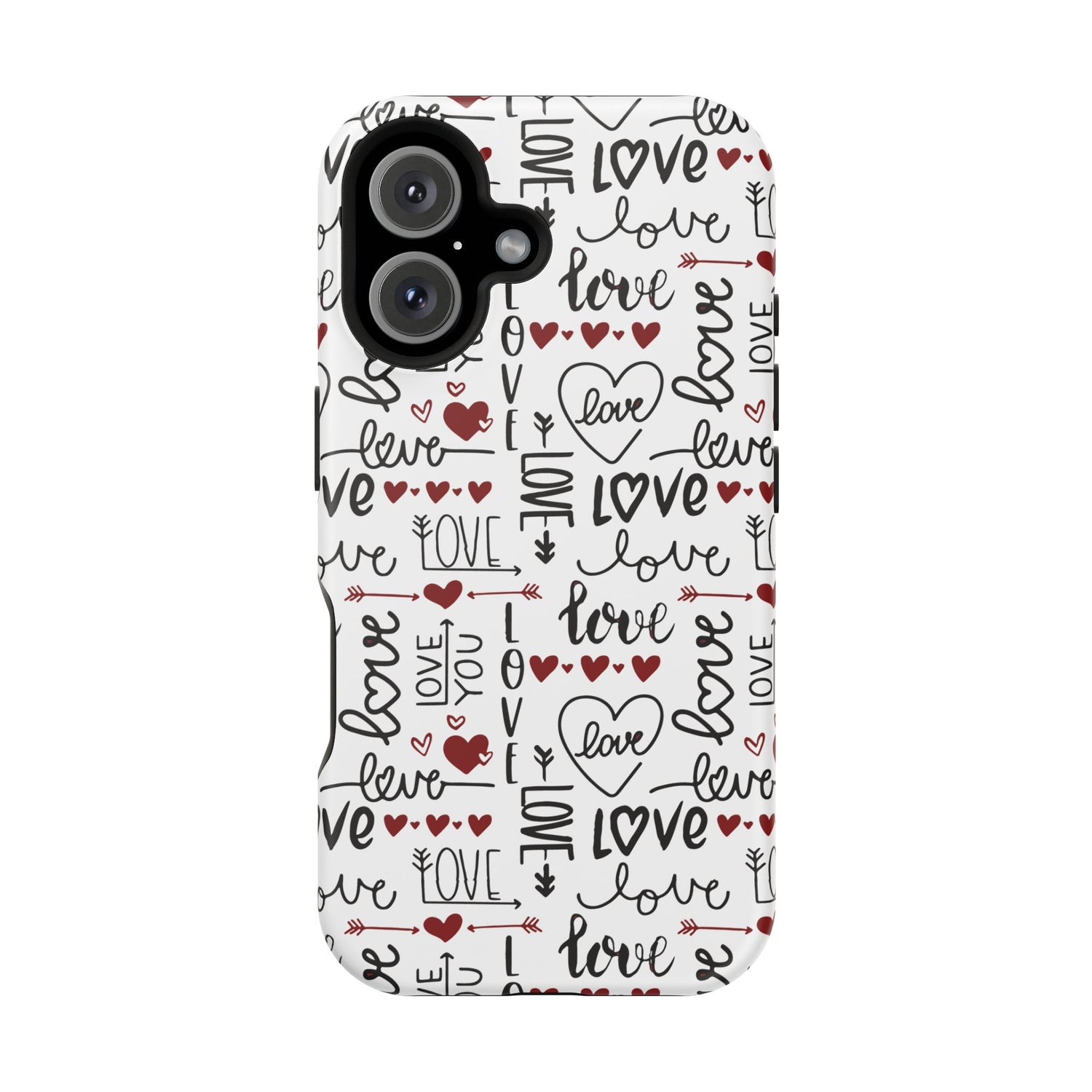 Impact-Resistant Cases-Valentine's Day Love