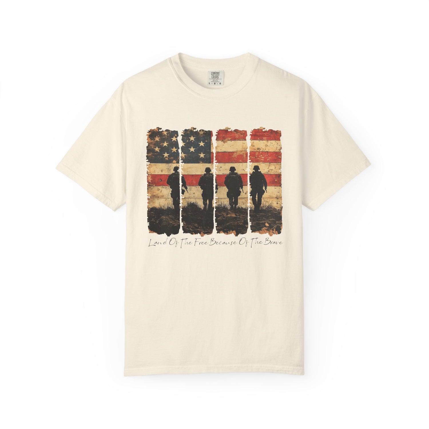 Men's Garment-Dyed T-shirt - Land of the Free