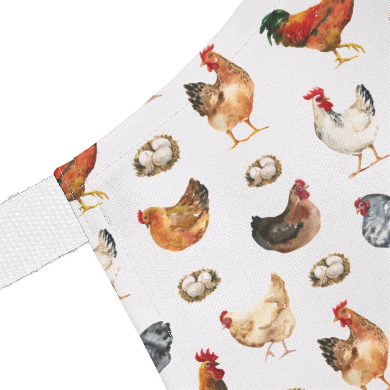 Charming Chicken Apron for Home Chefs, Cute Cooking Gift, Farmhouse Kitchen Decor, Party Apron for Gatherings, Unique Culinary Accessory