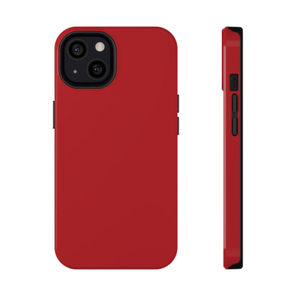 Impact-Resistant Phone Case - Lipstick Red