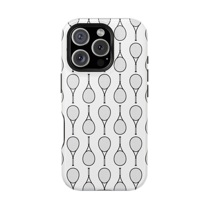 Impact-Resistant Phone Case- Tennis Racquets