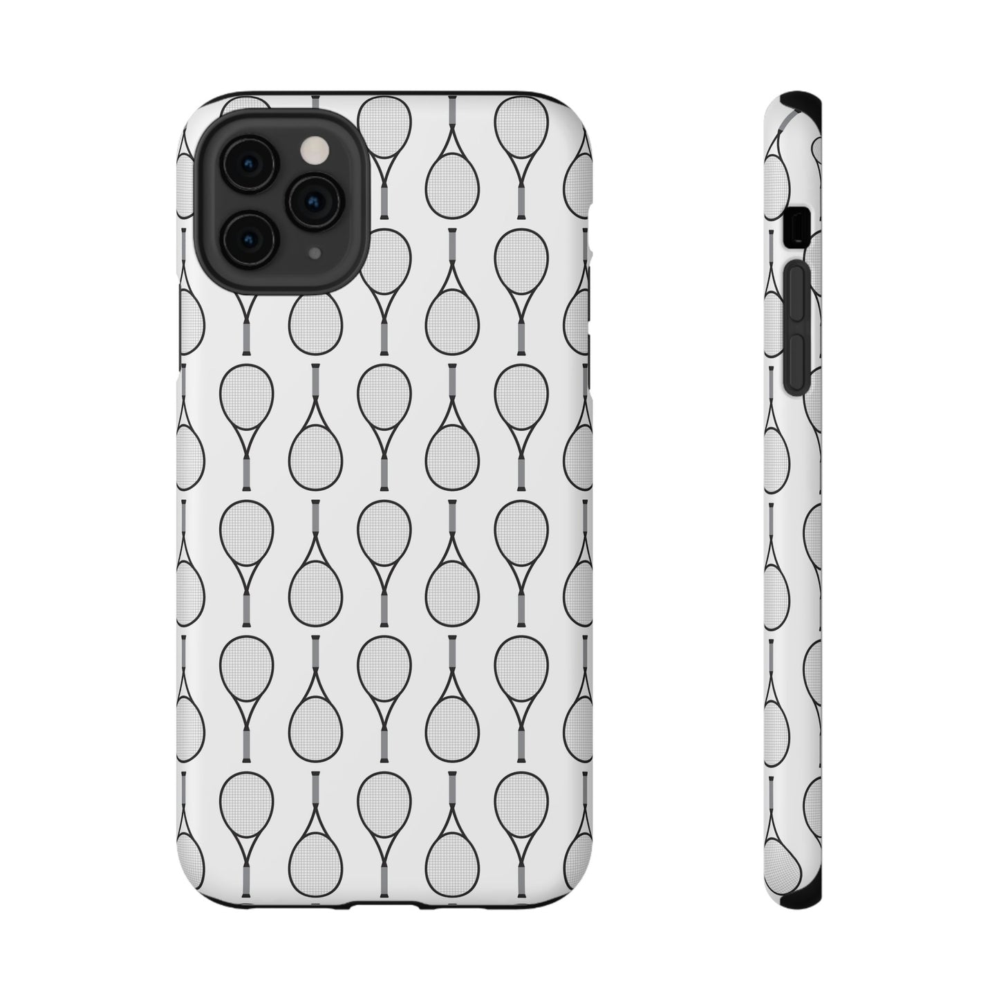 Impact-Resistant Phone Case- Tennis Racquets