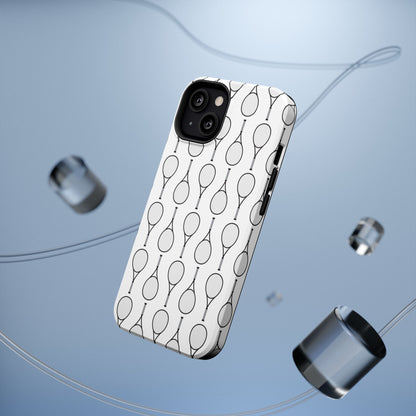 Impact-Resistant Phone Case- Tennis Racquets