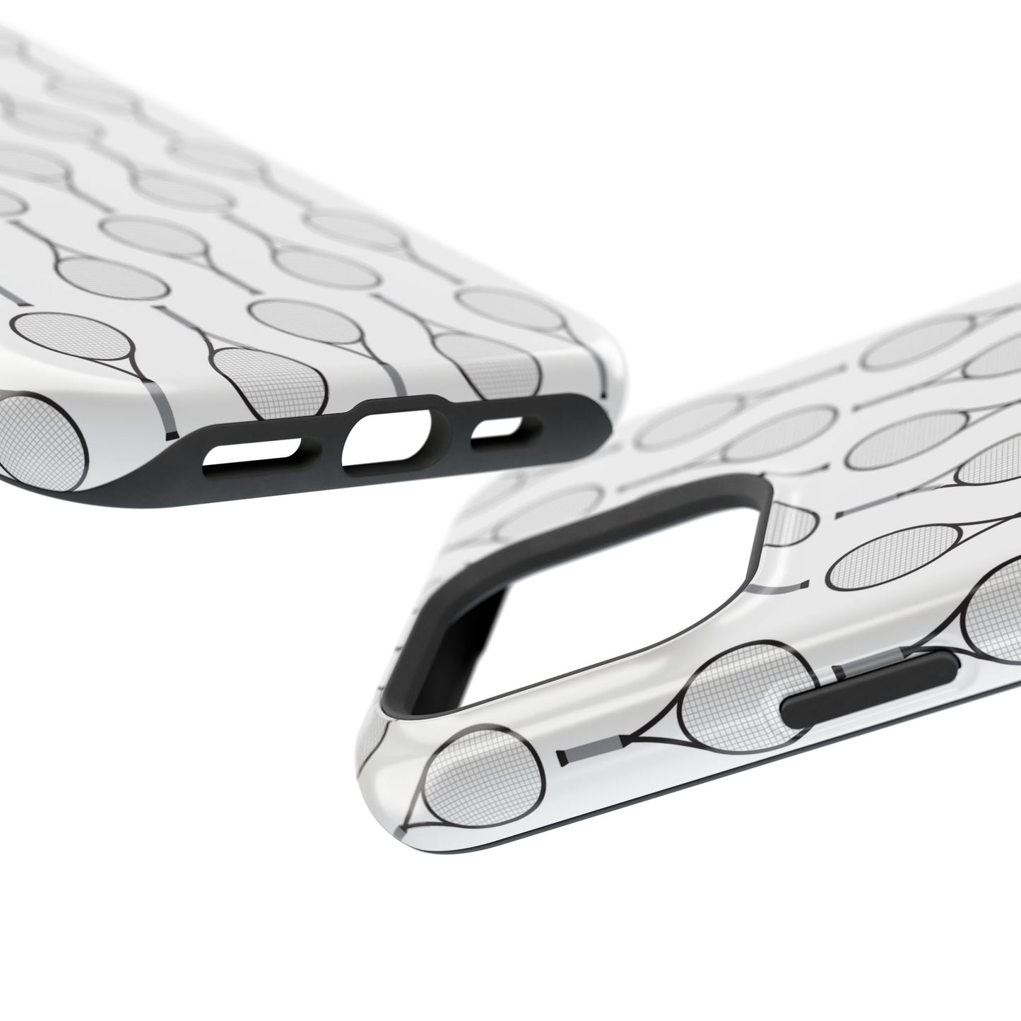 Impact-Resistant Phone Case- Tennis Racquets