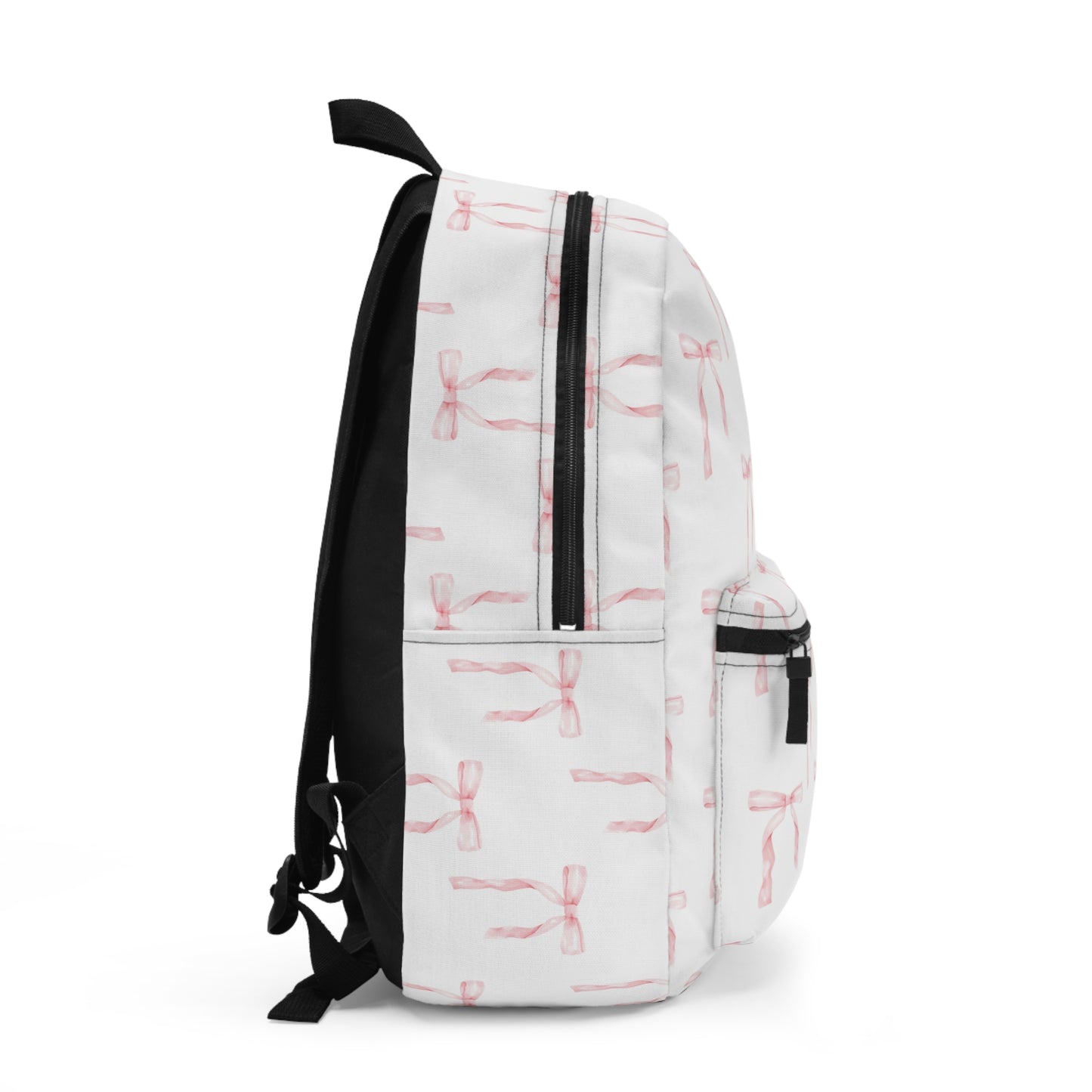 Backpack- Watercolor Coquette Pink Bows