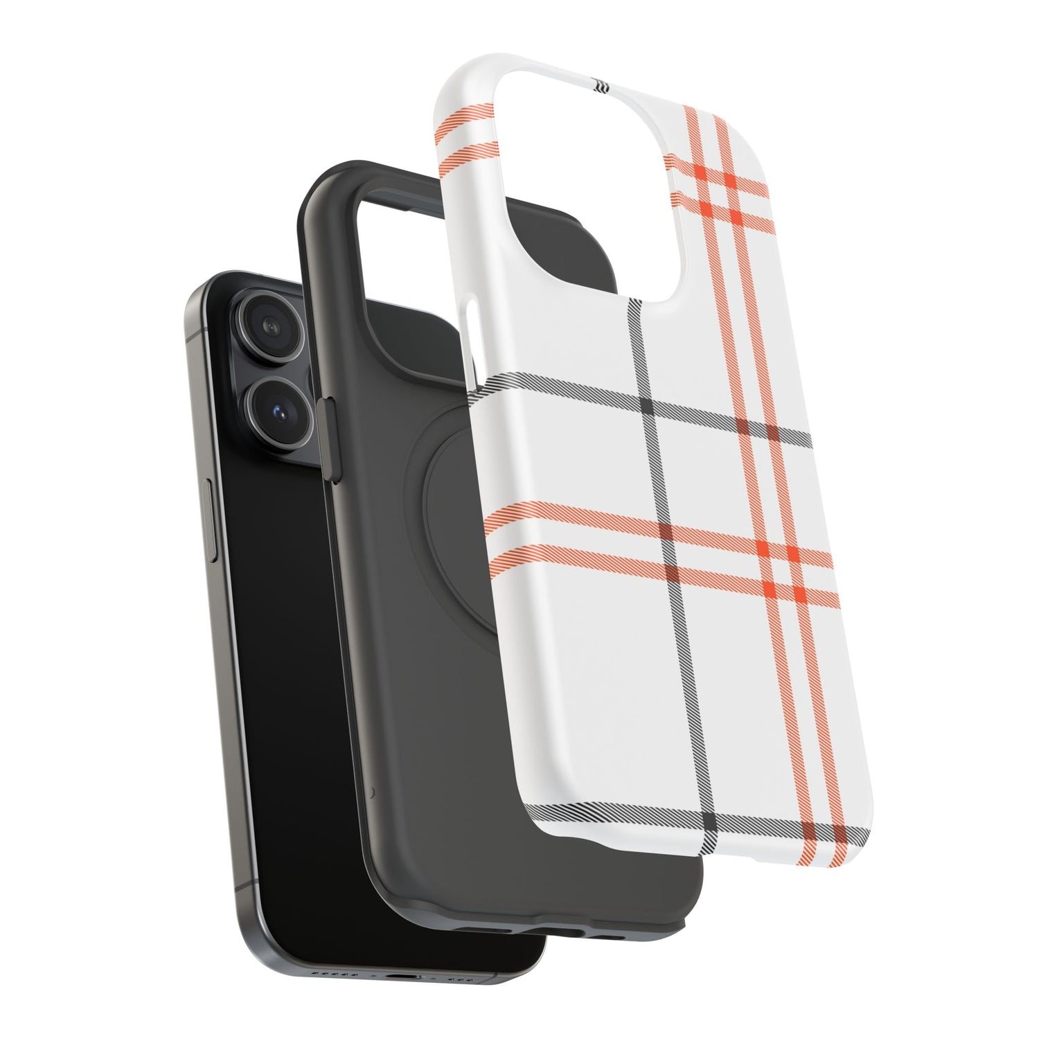 Fall Tartan Plaid  Impact-Resistant Phone Case