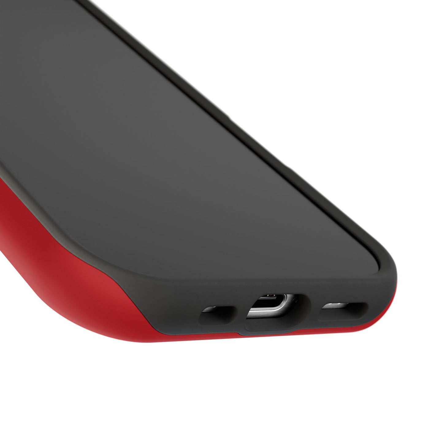 Impact-Resistant Phone Case - Lipstick Red