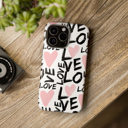 Impact-Resistant Phone Case - Valentine Love