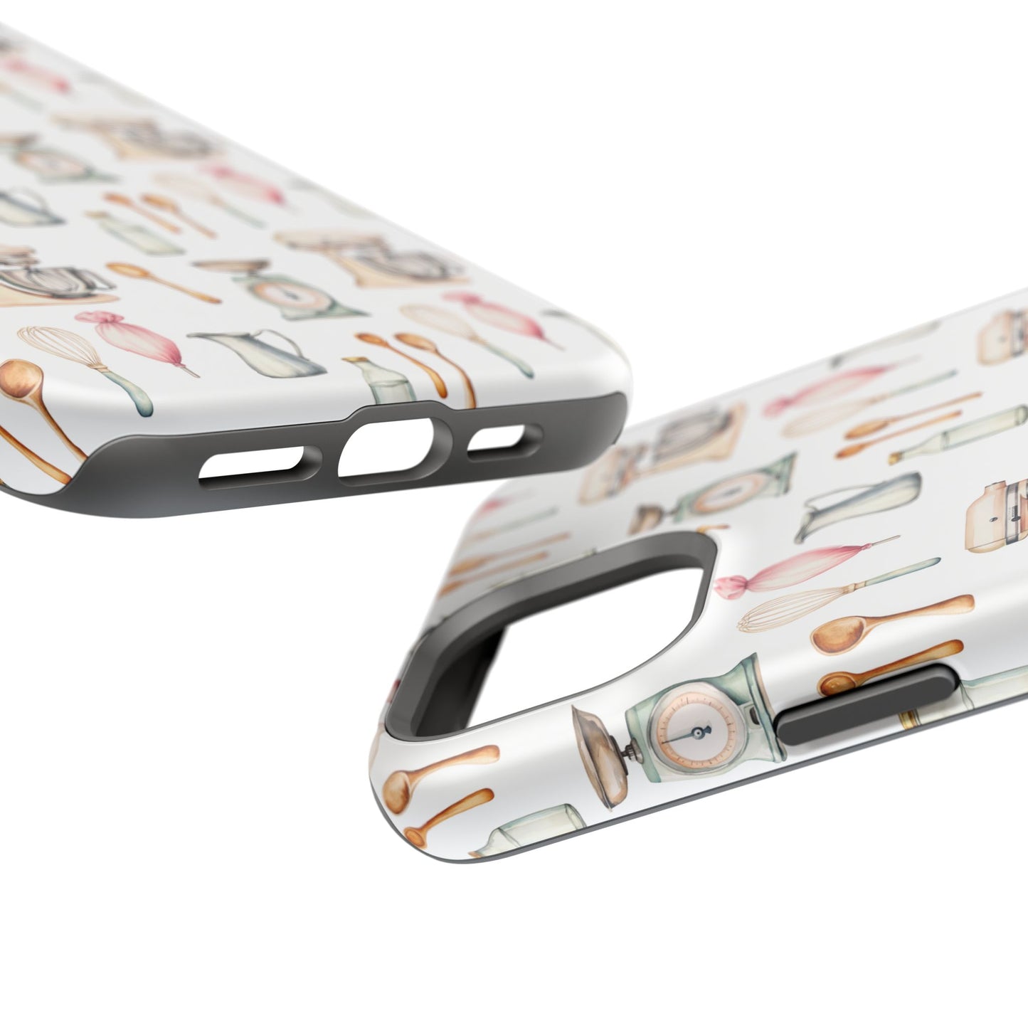 Impact-Resistant Phone Case- Watercolor Baker