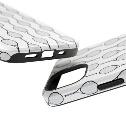 Impact-Resistant Phone Case- Tennis Racquets