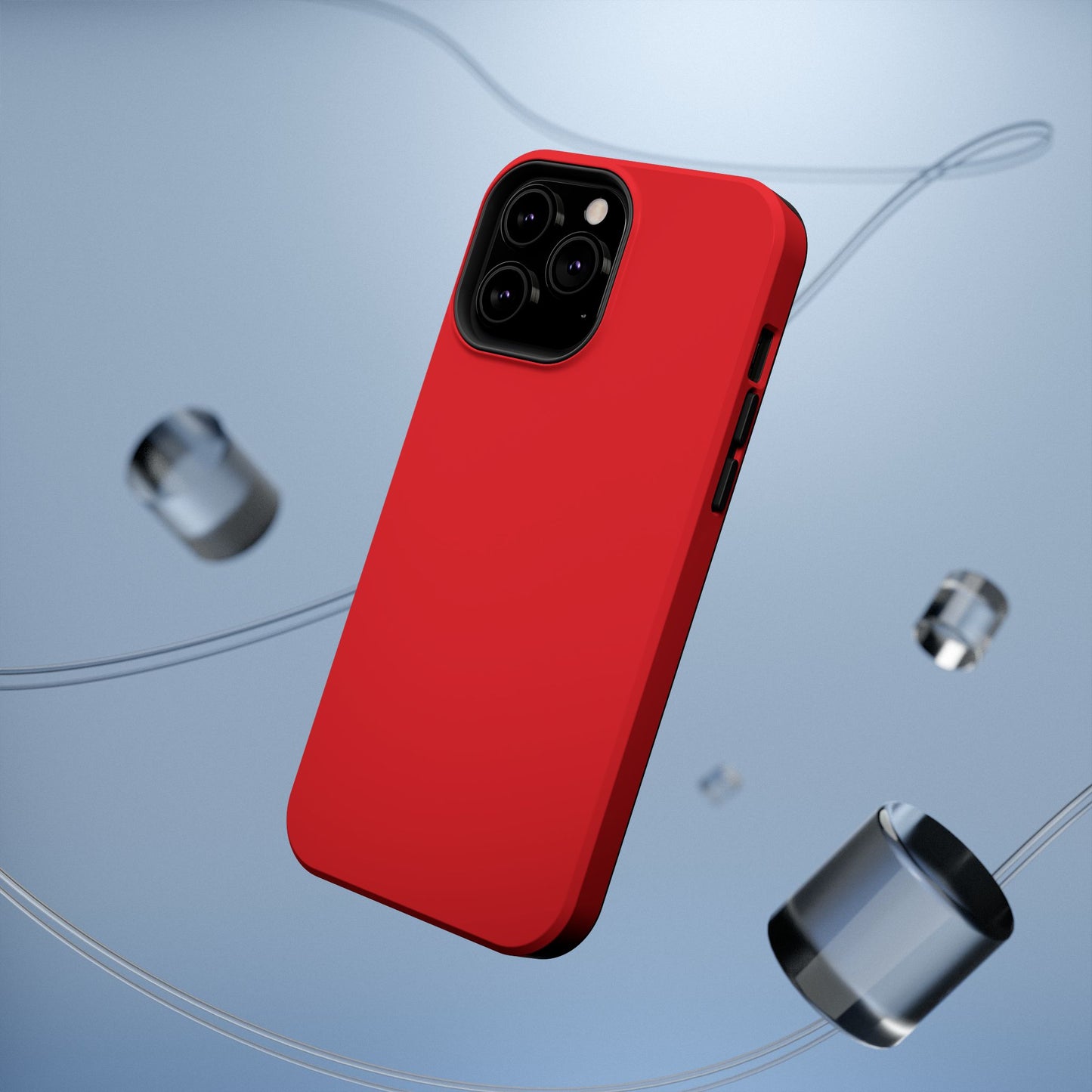 Impact-Resistant Phone Case - Lipstick Red