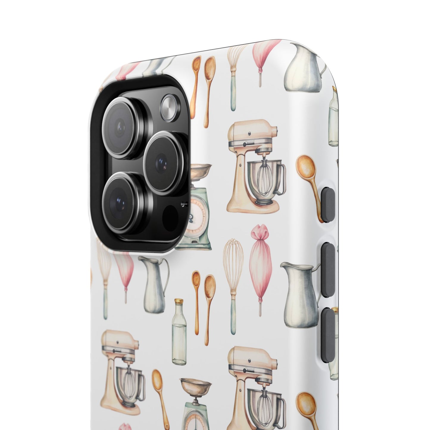 Impact-Resistant Phone Case- Watercolor Baker