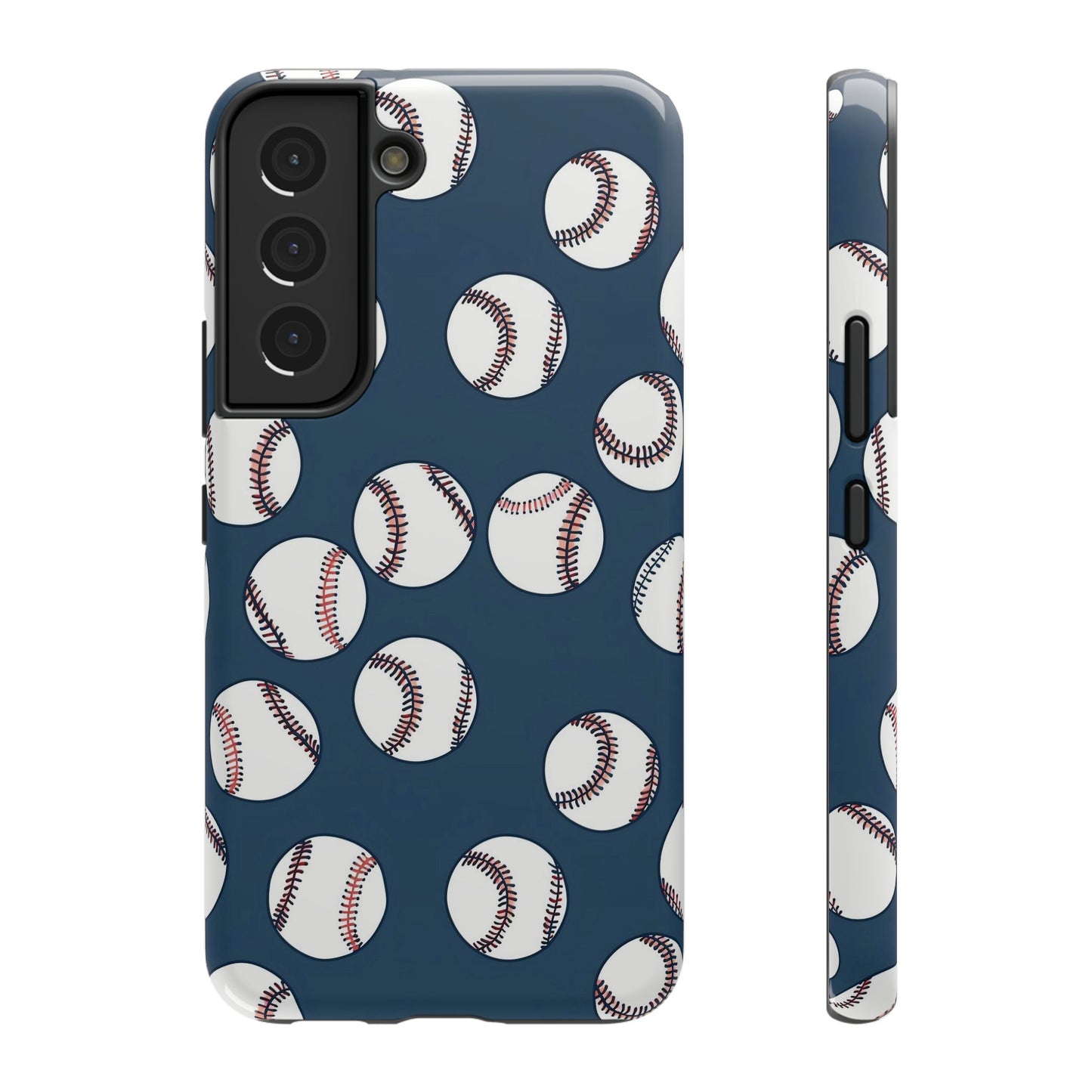 Impact-Resistant Phone Case - Baseball