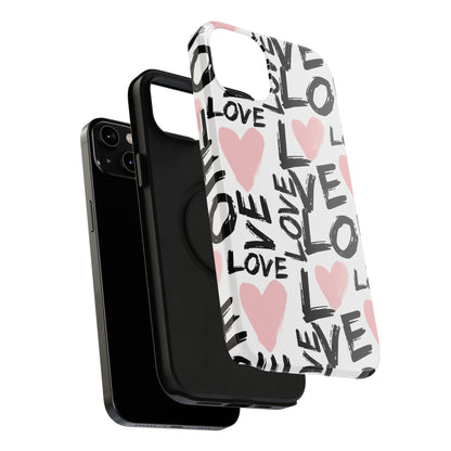 Impact-Resistant Phone Case - Valentine Love