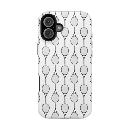 Impact-Resistant Phone Case- Tennis Racquets