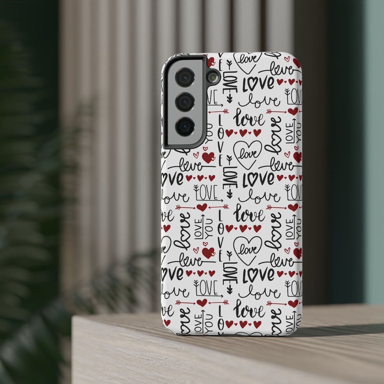 Impact-Resistant Cases-Valentine's Day Love