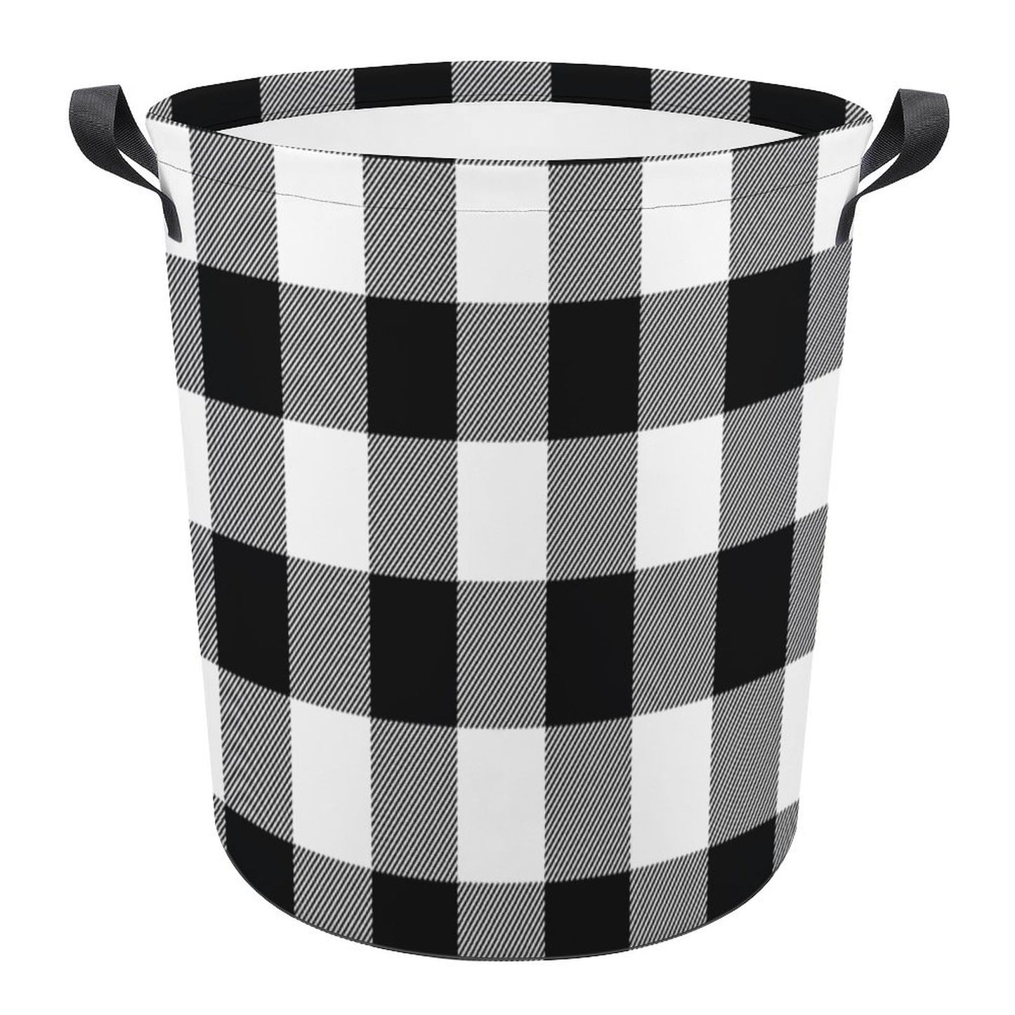 Collapsible Laundry Hamper- Farmhouse Buffalo Plaid