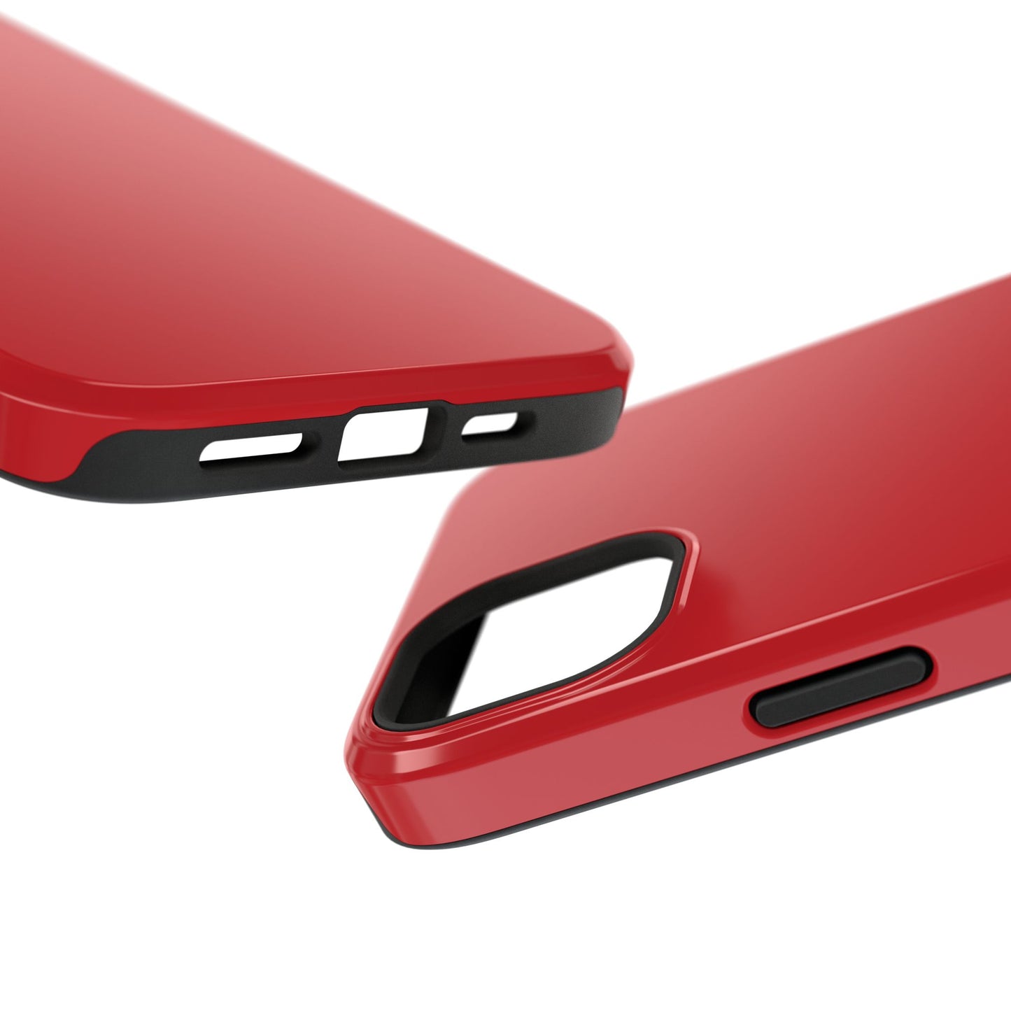 Impact-Resistant Phone Case - Lipstick Red