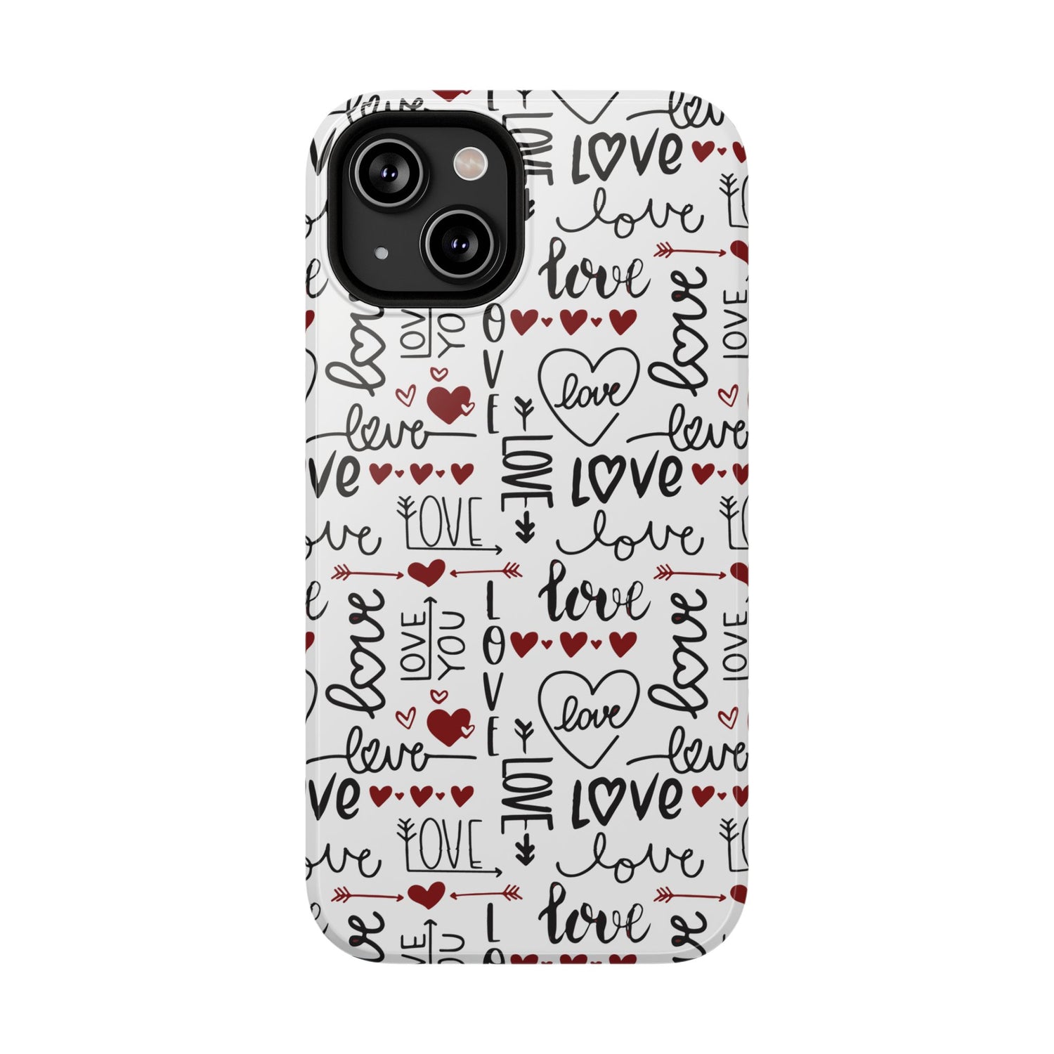 Impact-Resistant Cases-Valentine's Day Love