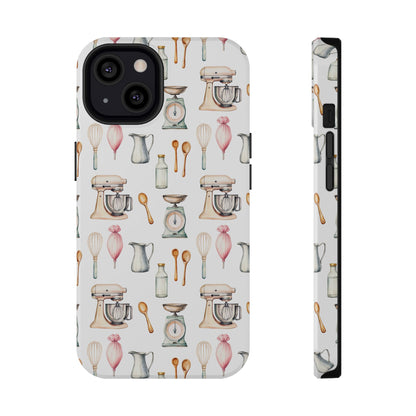 Impact-Resistant Phone Case- Watercolor Baker