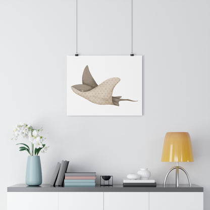 Giclée Art Print Watercolor Memories of Dreams Sting Ray