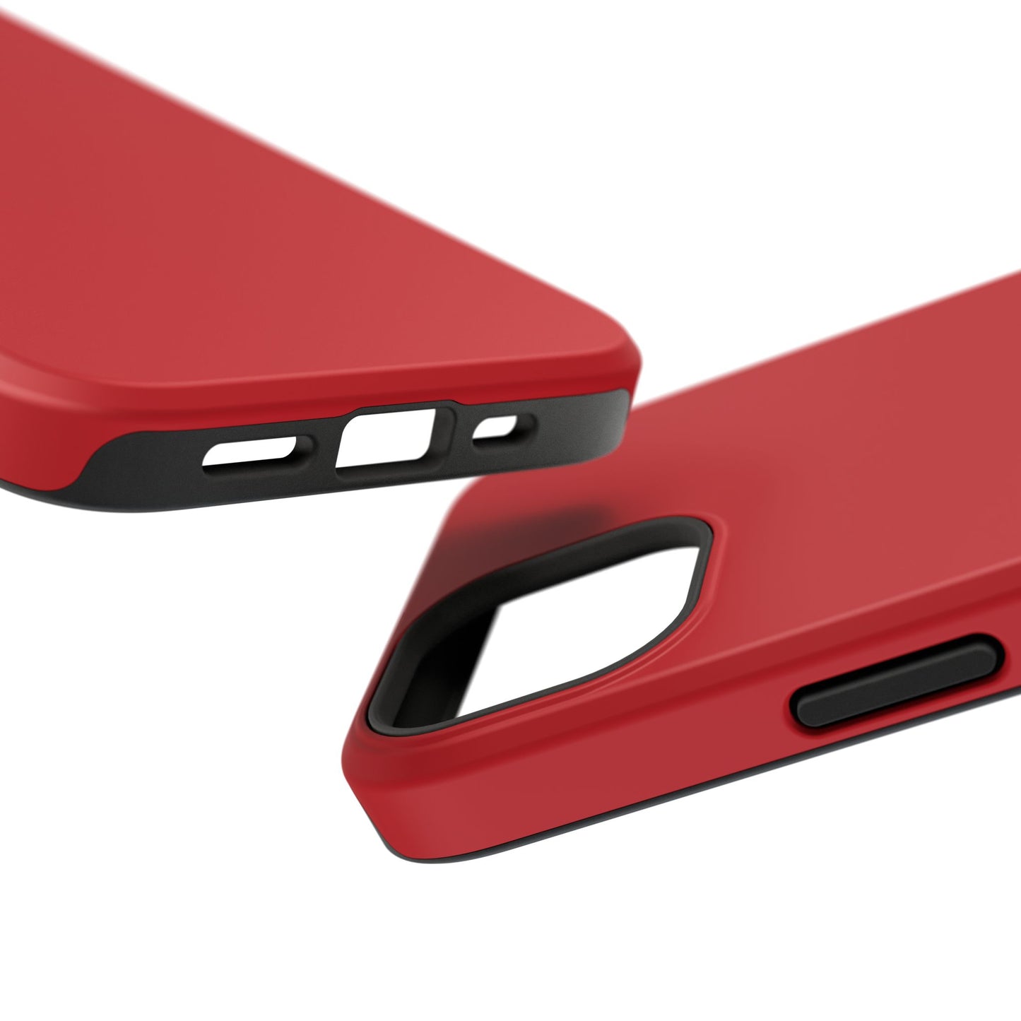 Impact-Resistant Phone Case - Lipstick Red