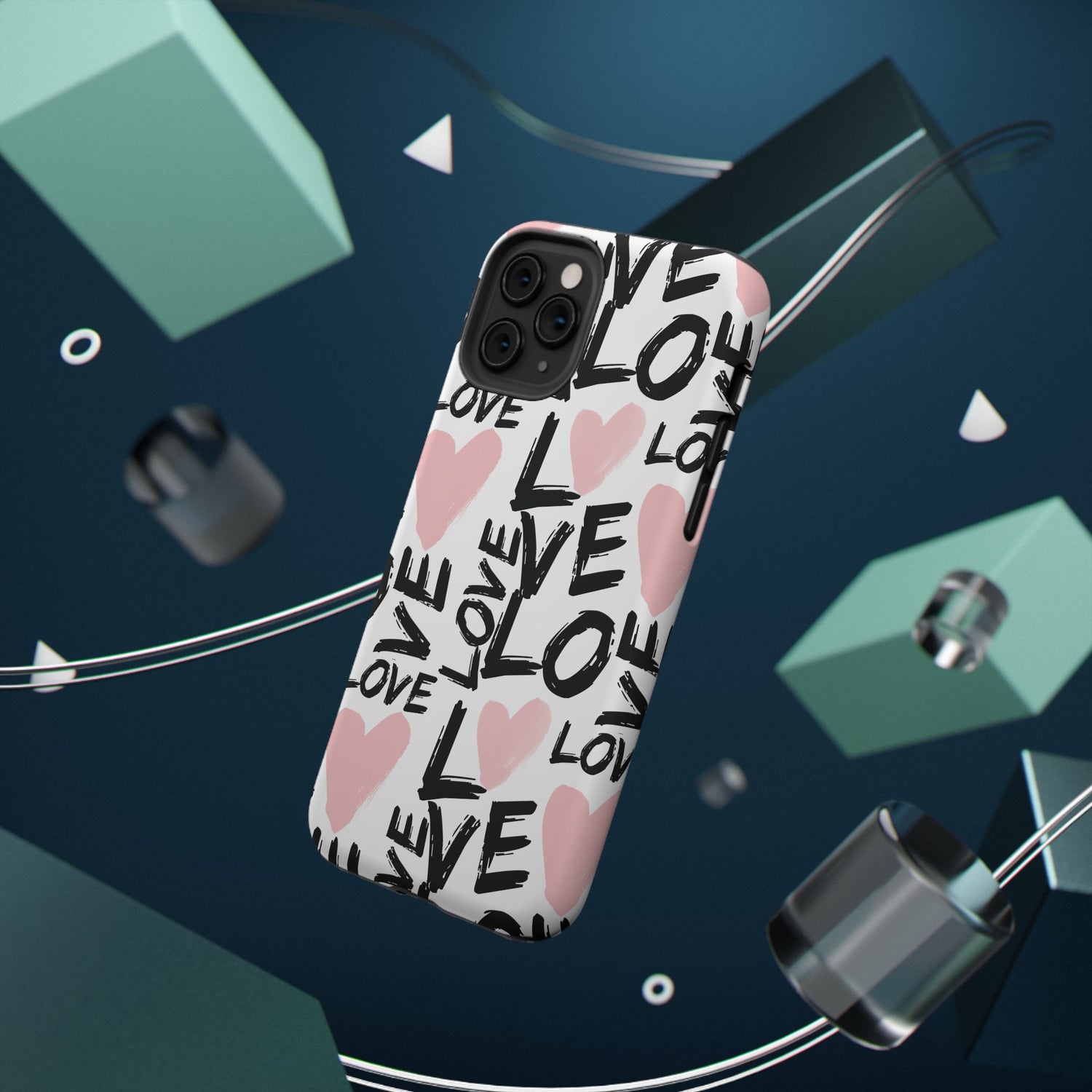 Impact-Resistant Phone Case - Valentine Love