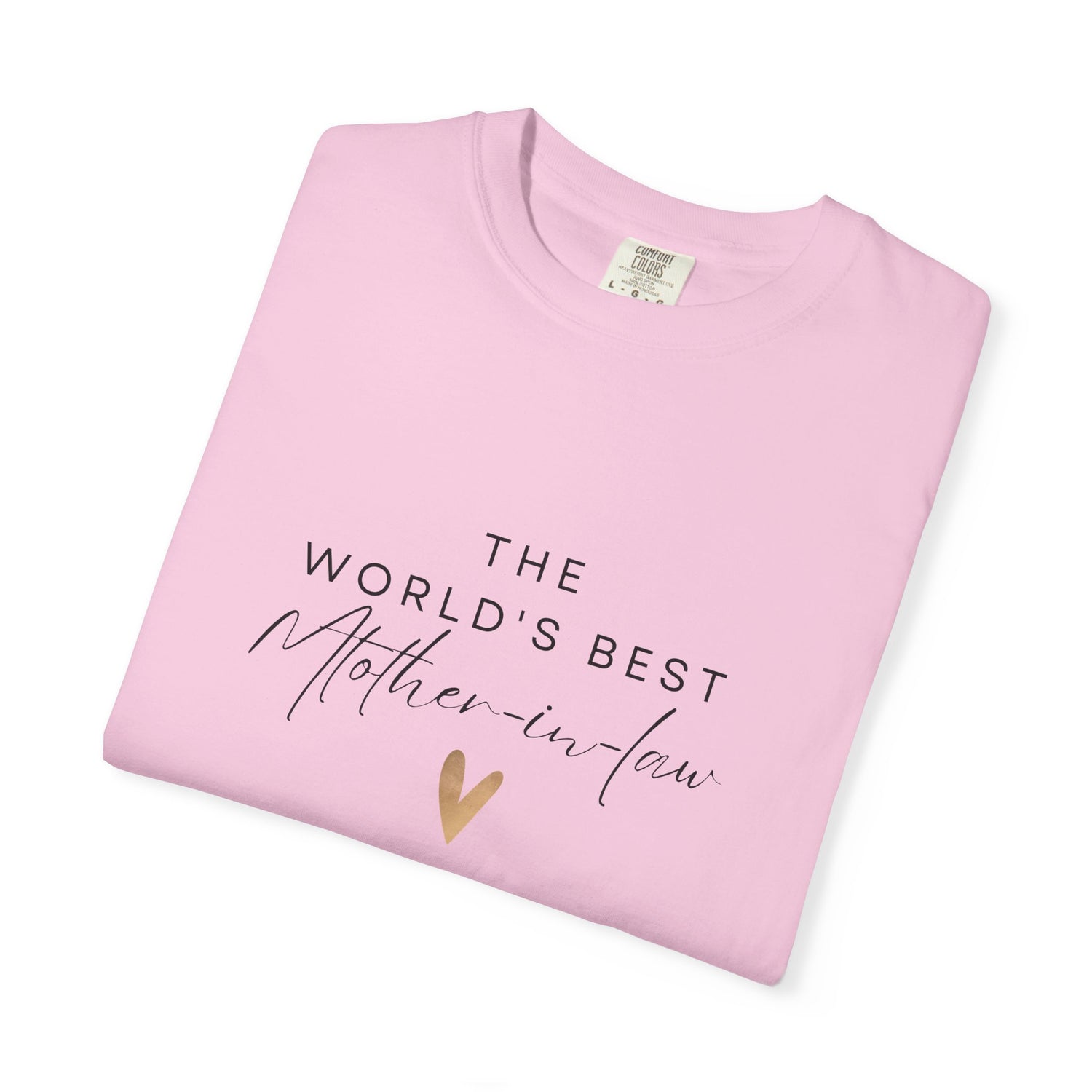 World's Best Mother Unisex Garment-Dyed T-Shirt | Perfect Gift for Mom, Mother's Day, Birthday, Family Reunion, Casual Wear