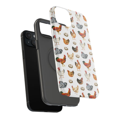 Impact-Resistant Phone Case - Chicken Love