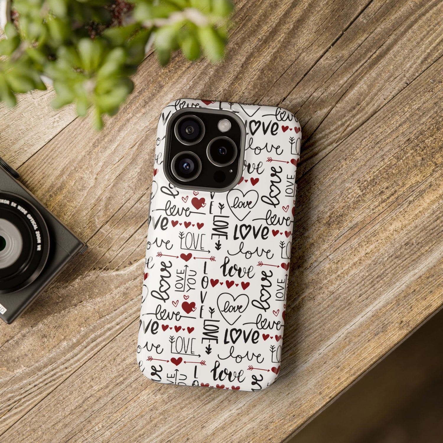 Impact-Resistant Cases-Valentine's Day Love