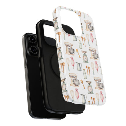 Impact-Resistant Phone Case- Watercolor Baker