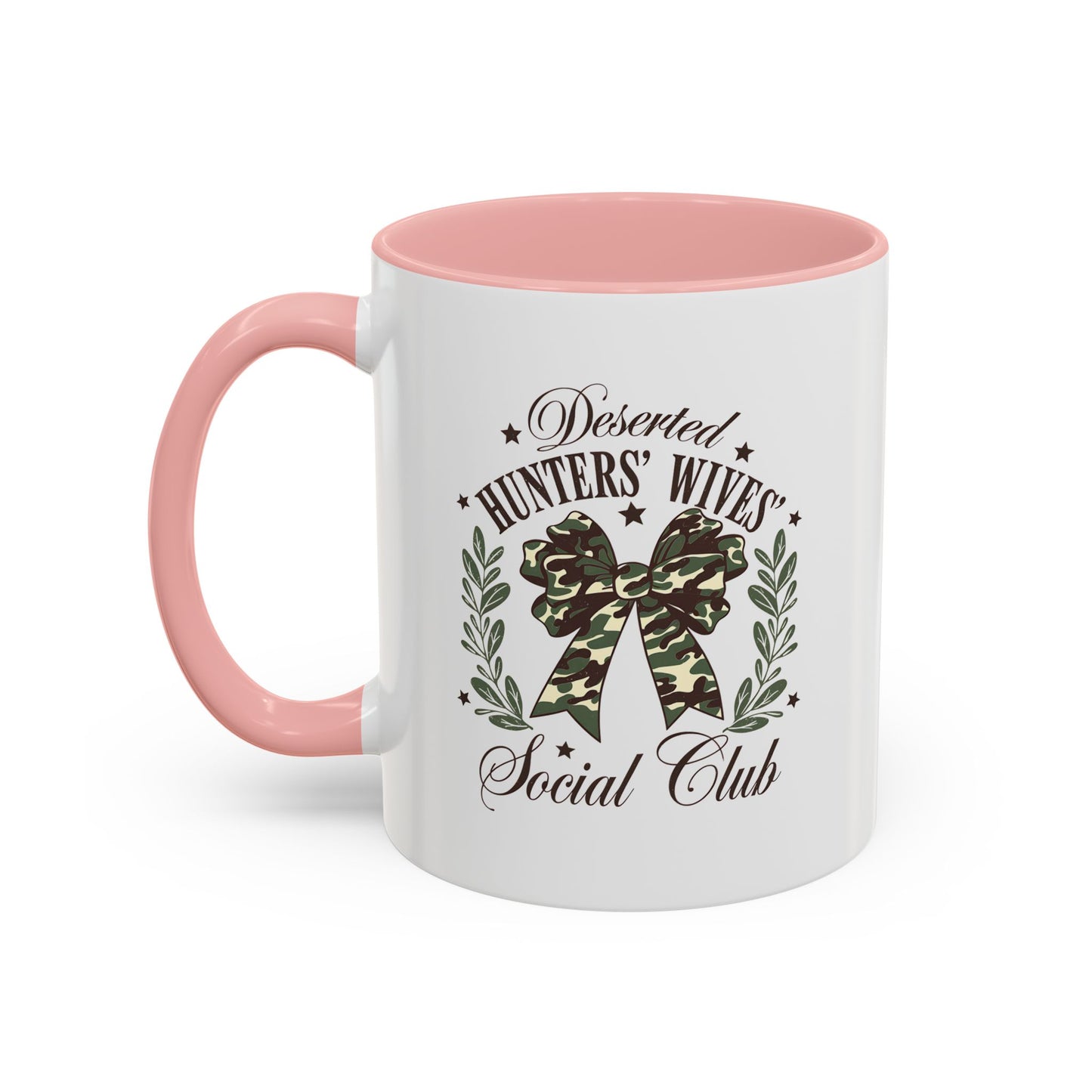 Accent Coffee Mug- Deserted Hunter's Wife Social Club