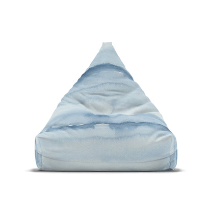 Watercolor Blue Bean Bag Chair Cover