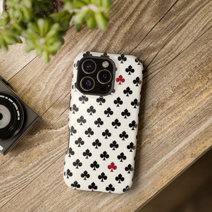 Impact-Resistant Phone Case- Playing Cards