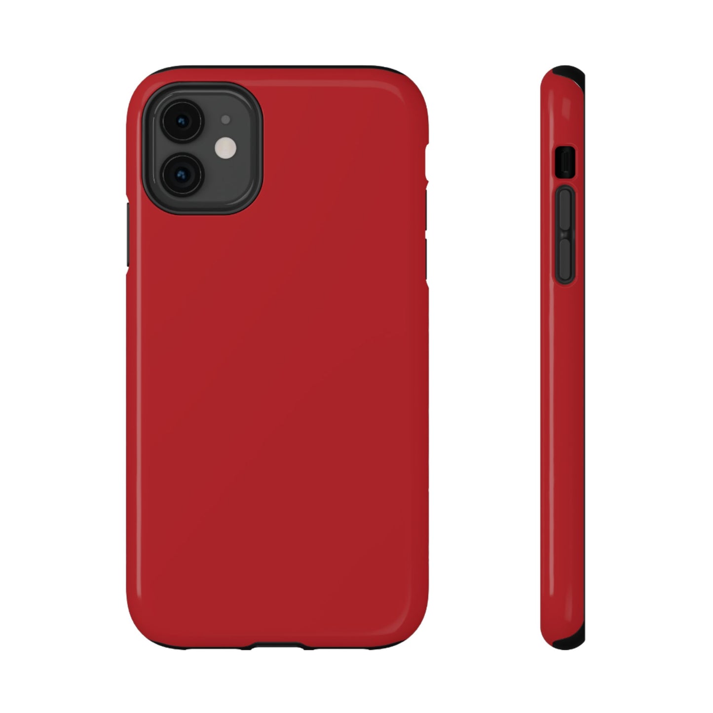 Impact-Resistant Phone Case - Lipstick Red