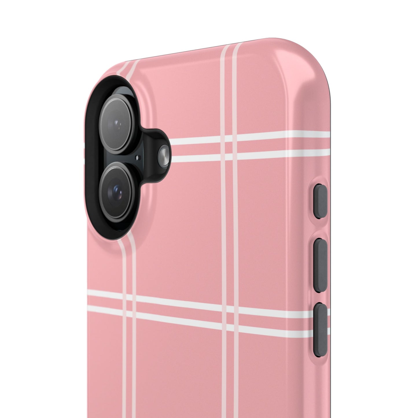 Impact-Resistant Phone Case -Girly Plaid