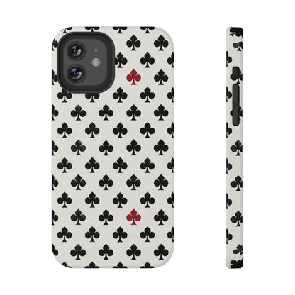 Impact-Resistant Phone Case- Playing Cards