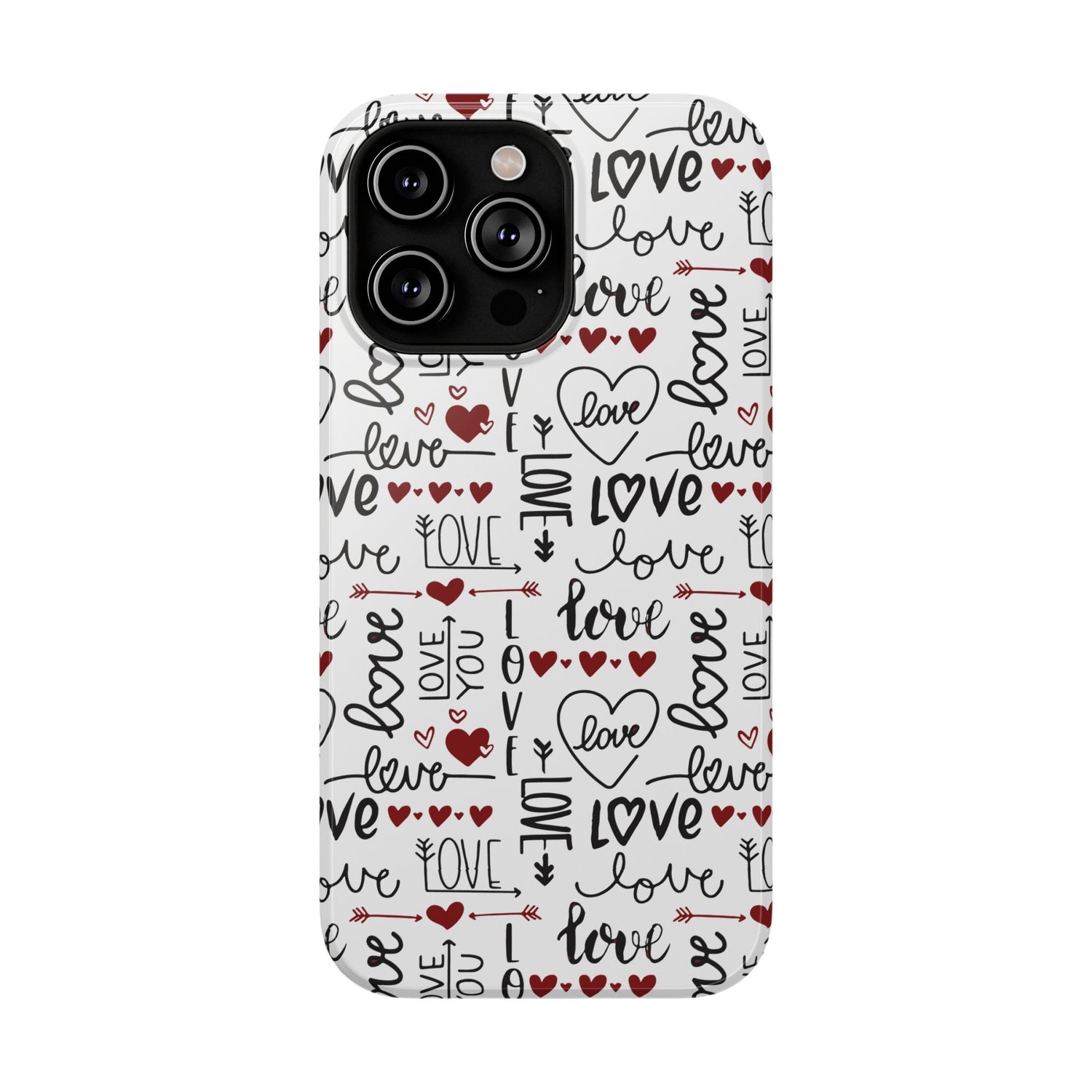 Impact-Resistant Cases-Valentine's Day Love