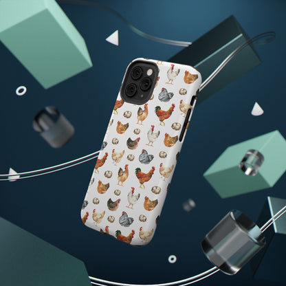 Impact-Resistant Phone Case - Chicken Love