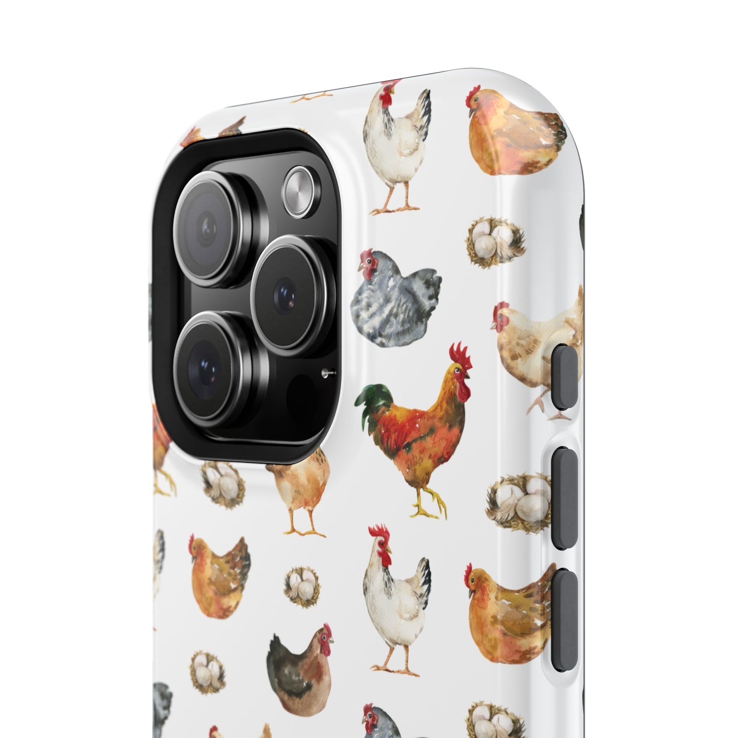 Impact-Resistant Phone Case - Chicken Love