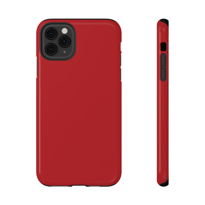 Impact-Resistant Phone Case - Lipstick Red