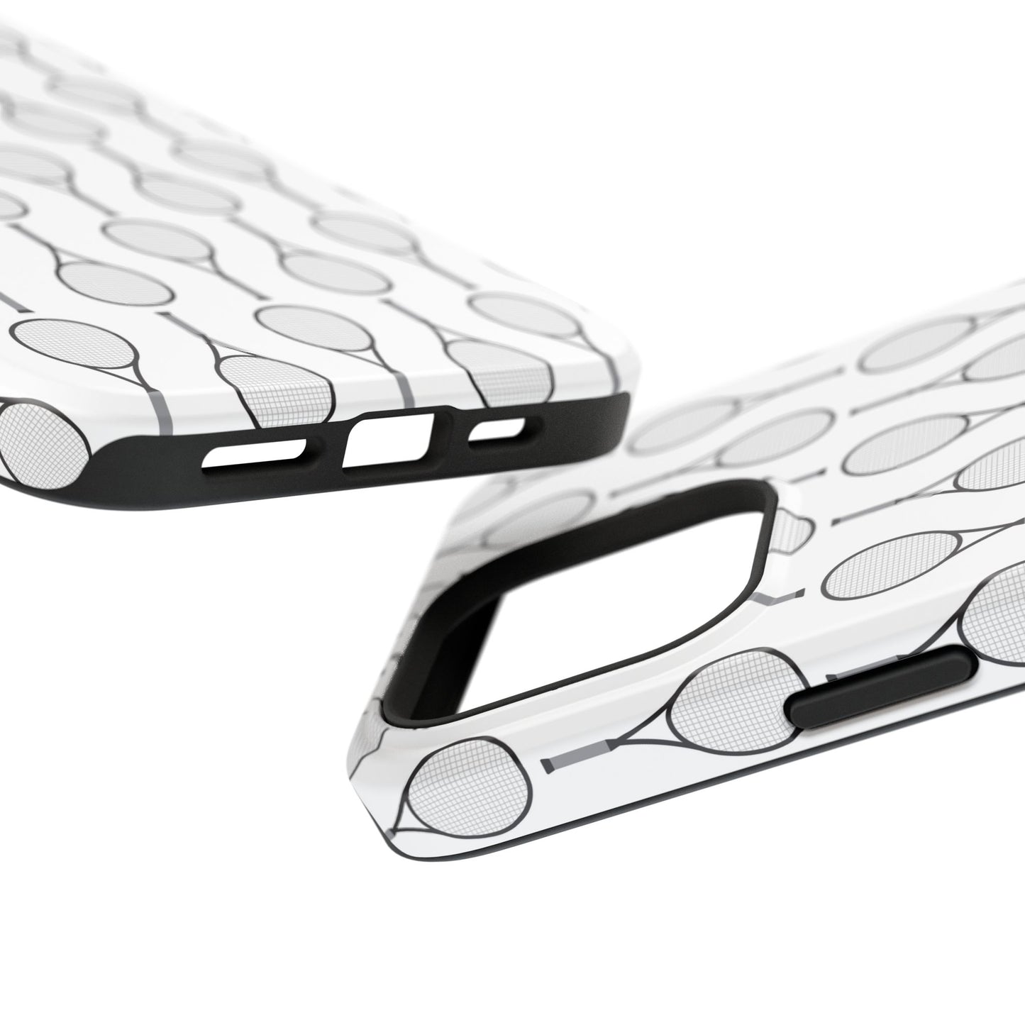 Impact-Resistant Phone Case- Tennis Racquets