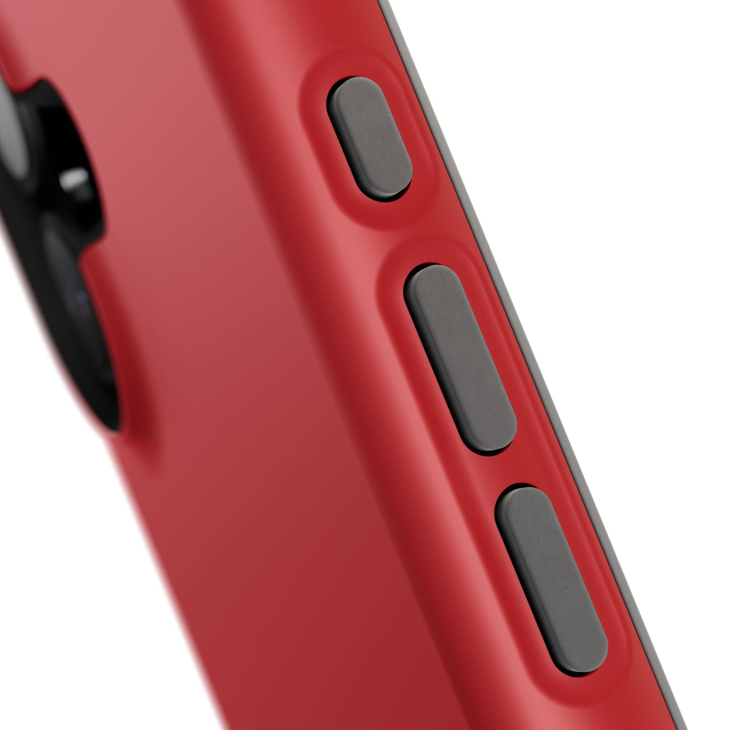 Impact-Resistant Phone Case - Lipstick Red