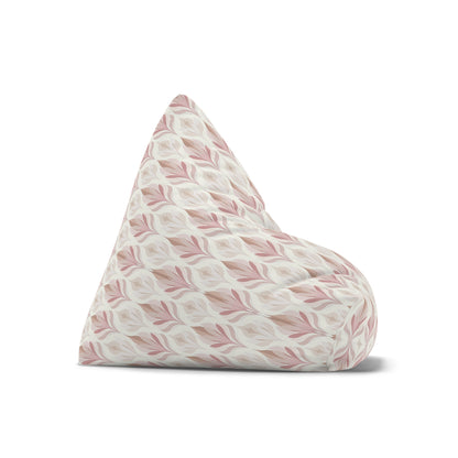 Pink, Cream Boho Bean Bag Chair Cover